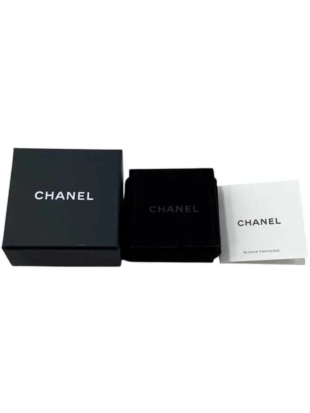 Chanel Cc Logo Earrings Silver-Tone #343282C11B